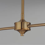 Maxim Lighting 18102WTNAB Natural Aged Brass Saxon 2-light Pendant Image 2