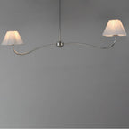 Maxim Lighting 18102WTPN Polished Nickel Saxon 2-light Pendant Image 2