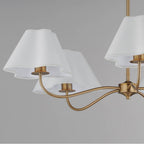 Maxim Lighting 18105WTNAB Natural Aged Brass Saxon 5-light Chandelier Image 2