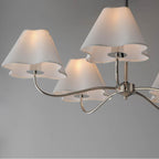Maxim Lighting 18105WTPN Polished Nickel Saxon 5-light Chandelier Image 2