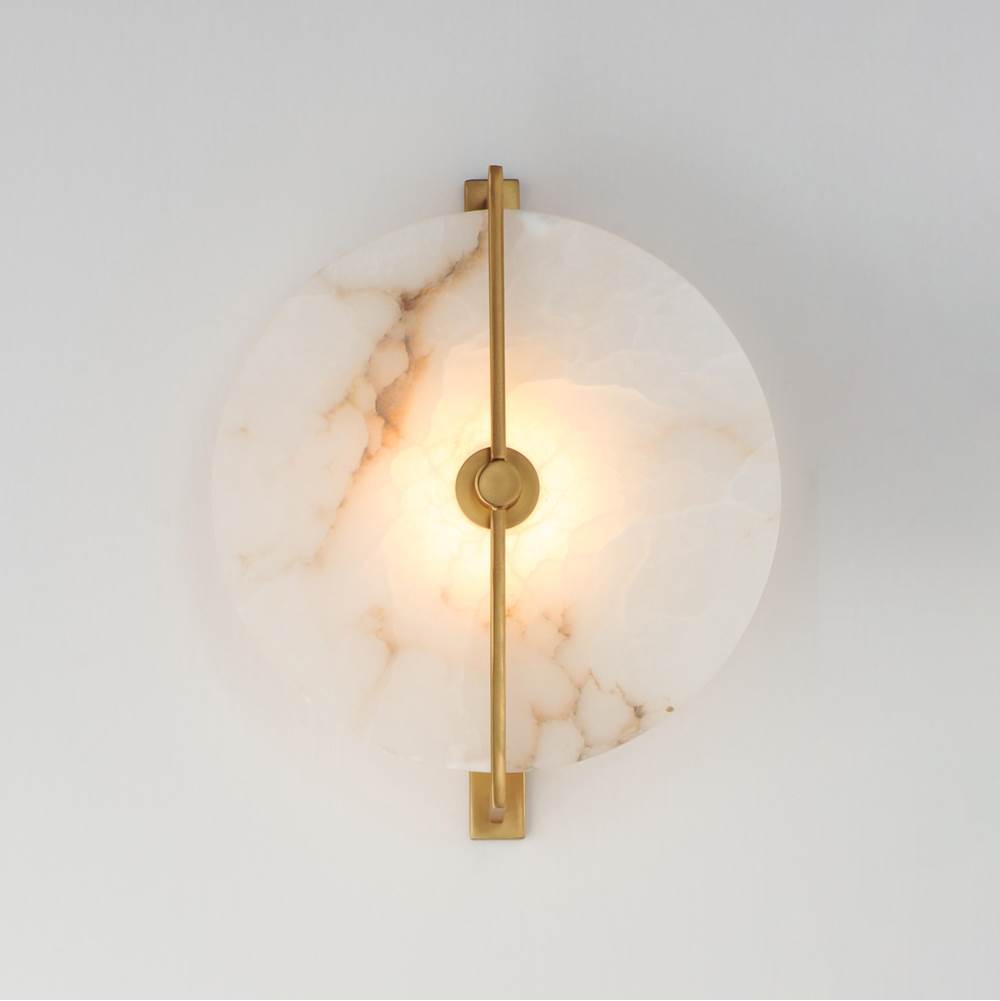 Maxim Lighting 18200WANAB Natural Aged Brass Quarry Led Wall Sconce/flush Mount Image 3