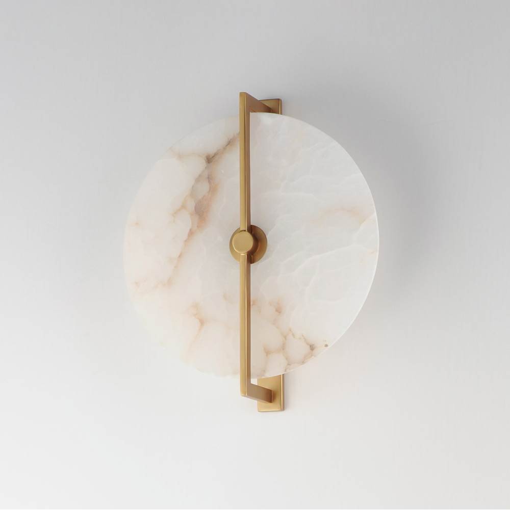 Maxim Lighting 18200WANAB Natural Aged Brass Quarry Led Wall Sconce/flush Mount Image 2