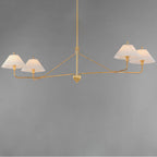 Maxim Lighting 18314SWGL Gold Leaf Kismet 4-light Linear Pendant Image 4