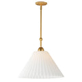 Maxim Lighting 18319SWGL Gold Leaf Kismet 20'' Pendant Image 1