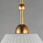 Maxim Lighting 18319SWGL Gold Leaf Kismet 20'' Pendant Image 2