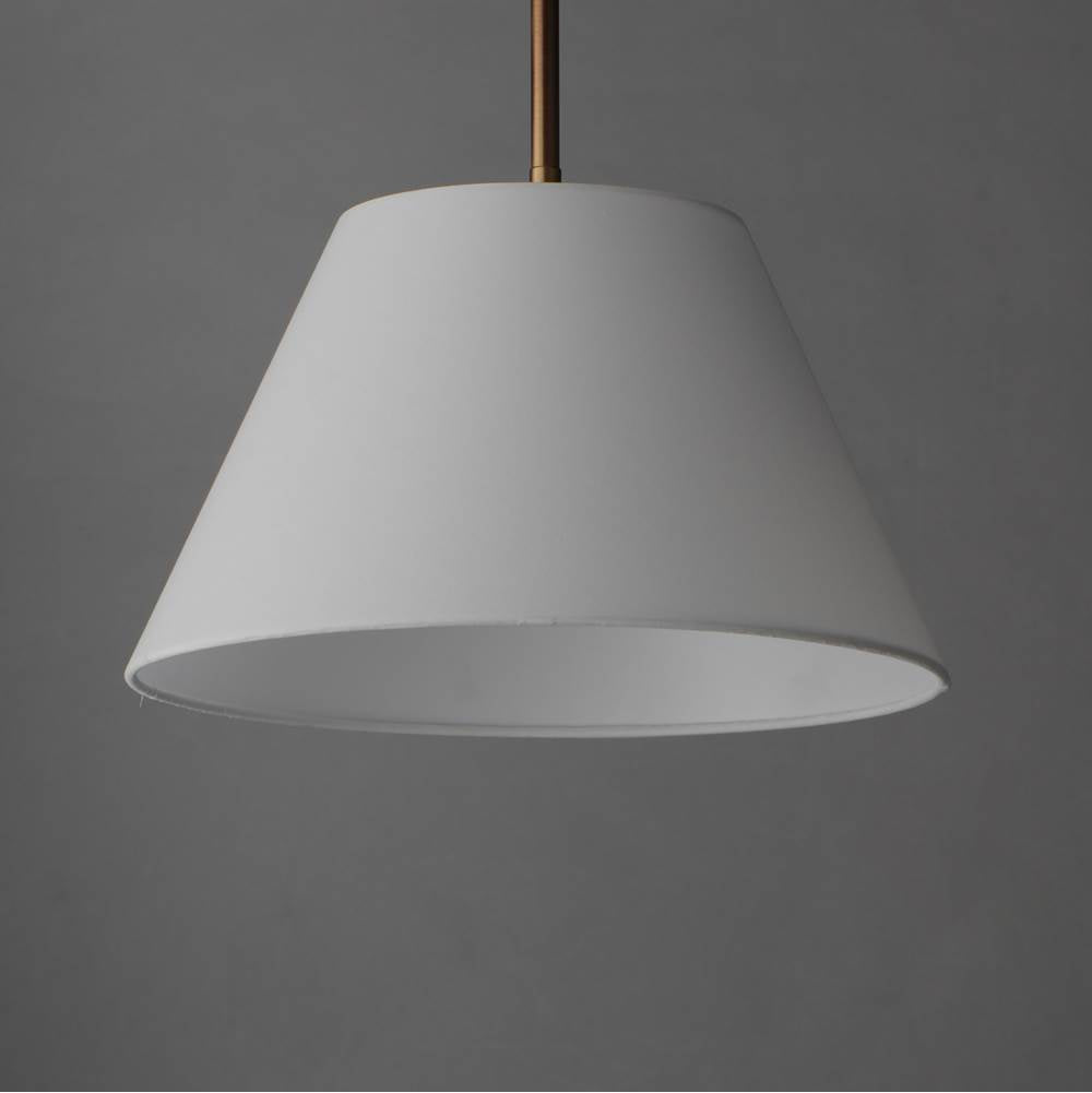 Maxim Lighting 18411OFWBR Weathered Brass Dunbridge 14'' Pendant Image 2