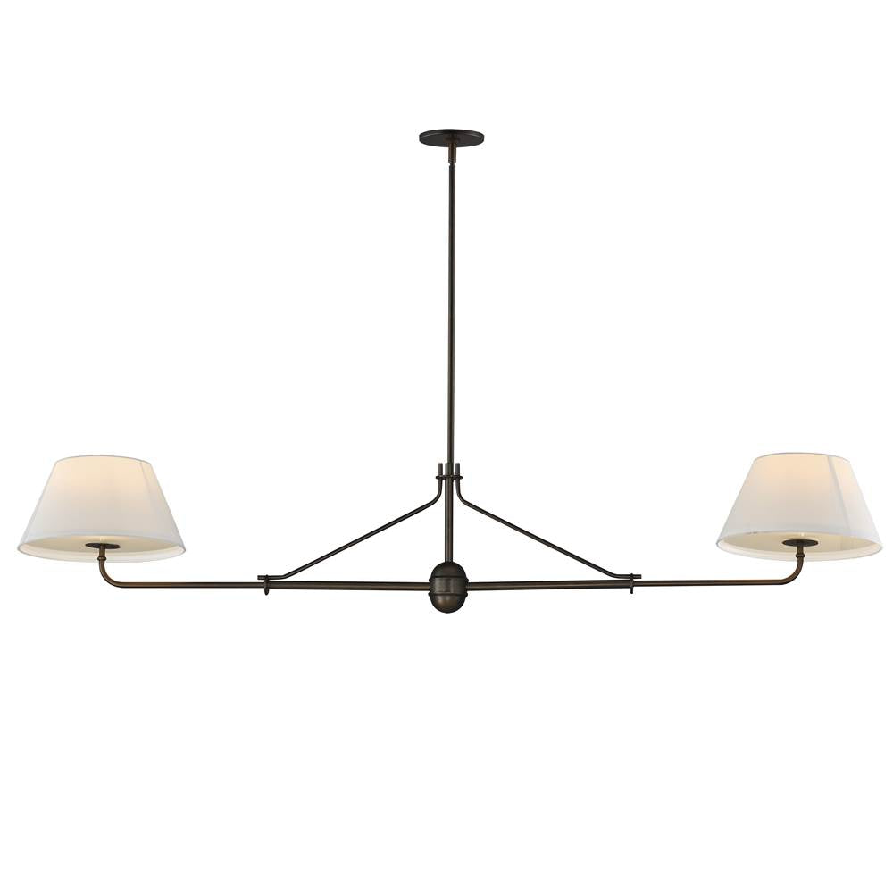 Maxim Lighting 18412OFANB Antique Bronze Dunbridge 2-light Pendant Image 1