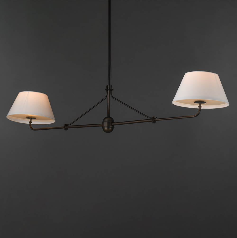 Maxim Lighting 18412OFANB Antique Bronze Dunbridge 2-light Pendant Image 3