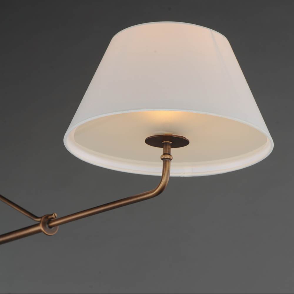 Maxim Lighting 18412OFWBR Weathered Brass Dunbridge 2-light Pendant Image 2