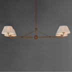 Maxim Lighting 18414BWWBR Weathered Brass Dunbridge 4-light Chandelier Image 3