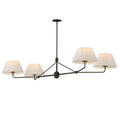 Maxim Lighting 18414OFANB Antique Bronze Dunbridge 4-light Chandelier Image 1
