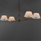 Maxim Lighting 18414OFWBR Weathered Brass Dunbridge 4-light Chandelier Image 2