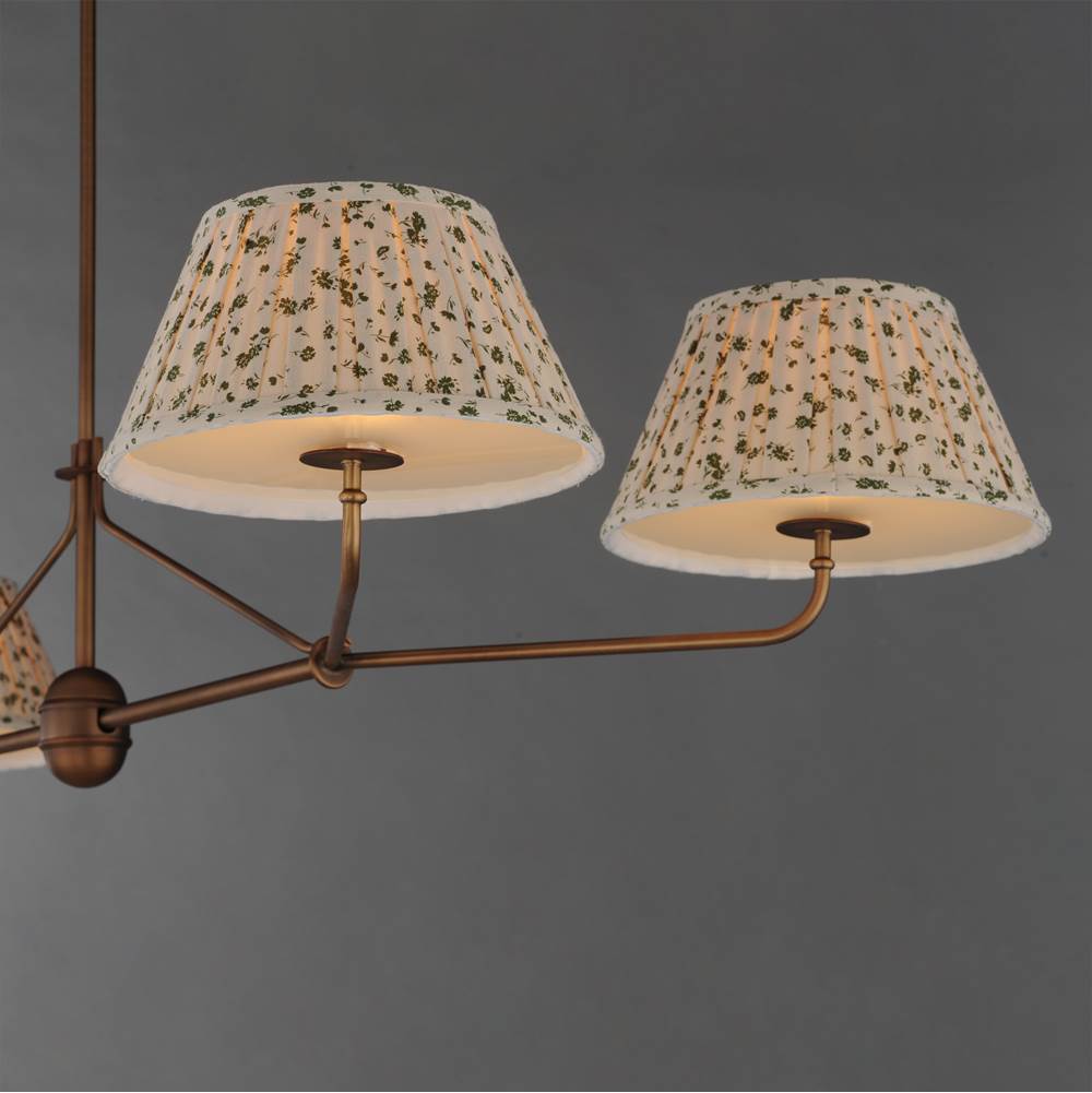 Maxim Lighting 18414OWWBR Weathered Brass Dunbridge 4-light Chandelier Image 2