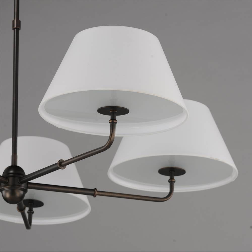 Maxim Lighting 18415OFANB Antique Bronze Dunbridge 5-light Chandelier Image 2