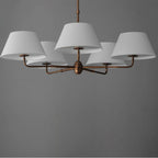 Maxim Lighting 18415OFWBR Weathered Brass Dunbridge 5-light Chandelier Image 3
