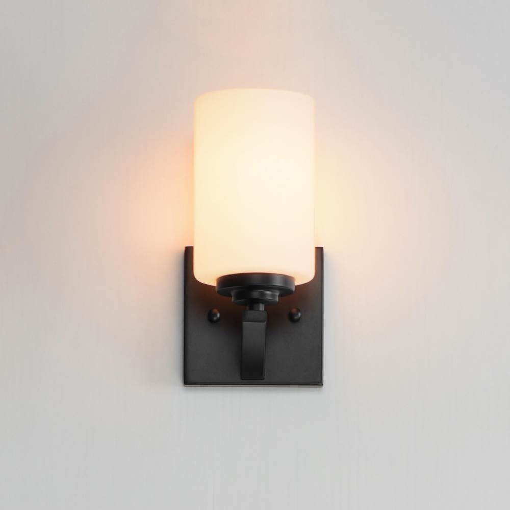 Maxim Lighting 20030SWBK Black Deven 1-light Wall Sconce Image 3
