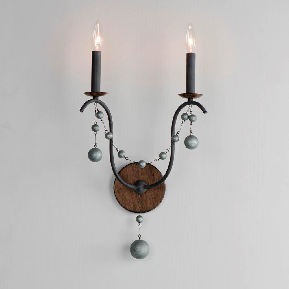 Maxim Lighting 20482GN Golden Noir Formosa 2-light Wall Sconce Image 3