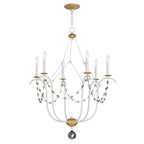 Maxim Lighting 20486ECVG Ecru,Venetian Gold Formosa 6-light Chandelier Image 1
