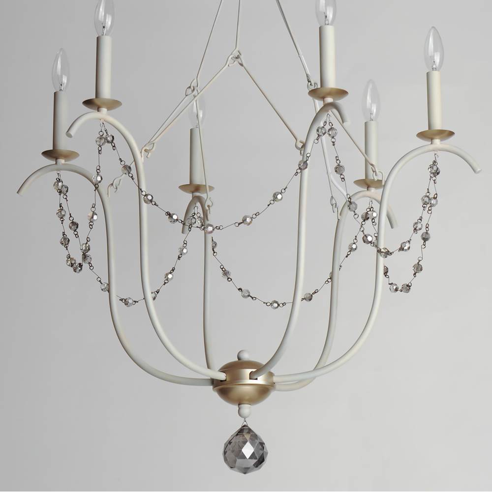 Maxim Lighting 20486ECVG Ecru,Venetian Gold Formosa 6-light Chandelier Image 3
