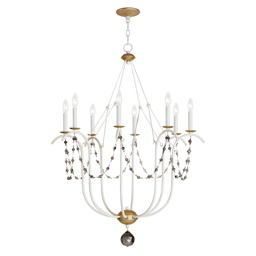 Maxim Lighting 20488ECVG Ecru,Venetian Gold Formosa 8-light Chandelier Image 1