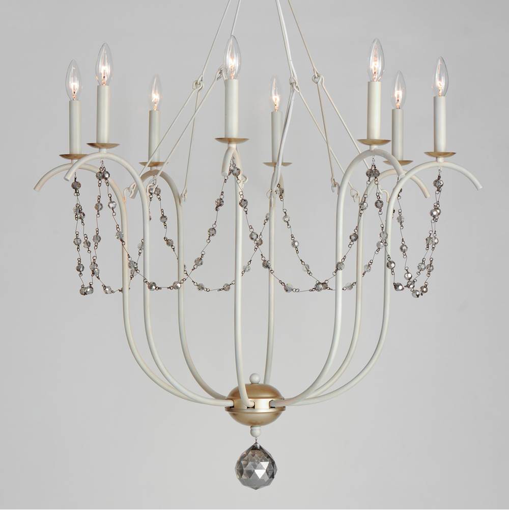 Maxim Lighting 20488ECVG Ecru,Venetian Gold Formosa 8-light Chandelier Image 3