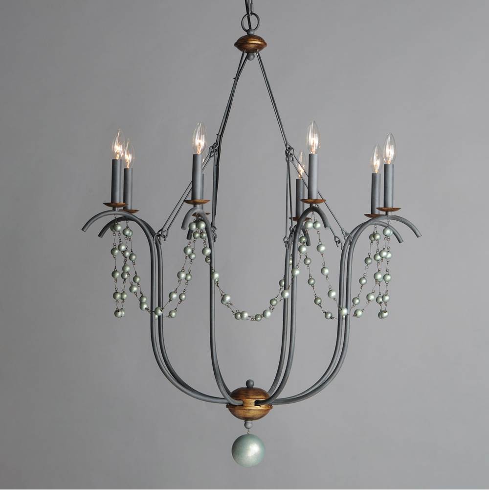 Maxim Lighting 20488GN Golden Noir Formosa 8-light Chandelier Image 3