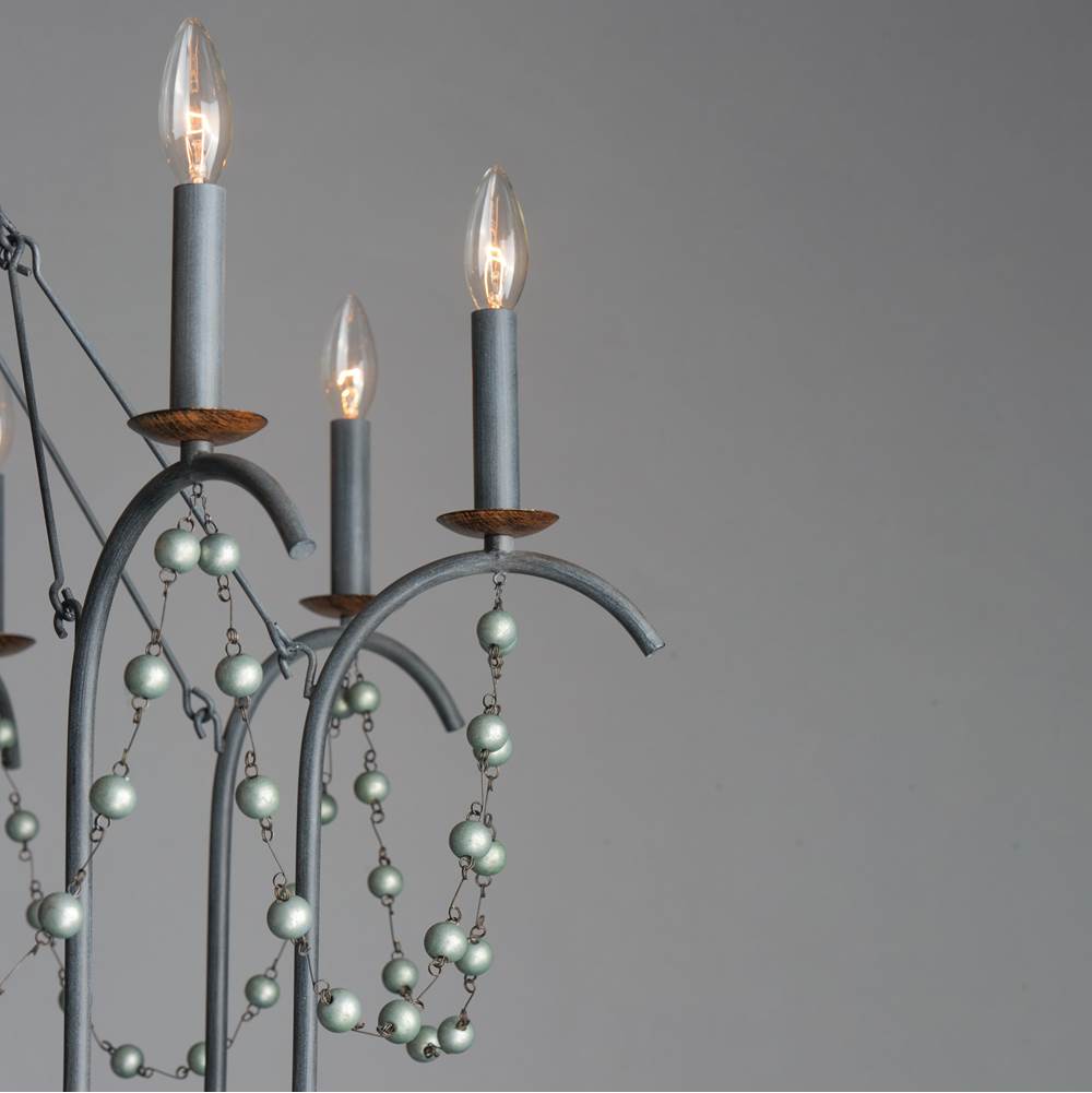 Maxim Lighting 20488GN Golden Noir Formosa 8-light Chandelier Image 2