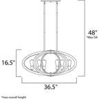 Maxim Lighting Bodega Bay Bodega Bay 6-light Pendant W/bulb