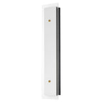 Maxim Lighting 21193CRBKNAB Black,Natural Aged Brass Spectre 30'' Wall Sconce Image 1
