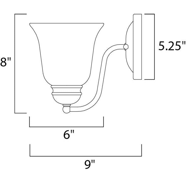 Maxim Lighting Basix 1-light Wall Sconce