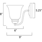 Maxim Lighting Basix 1-light Wall Sconce