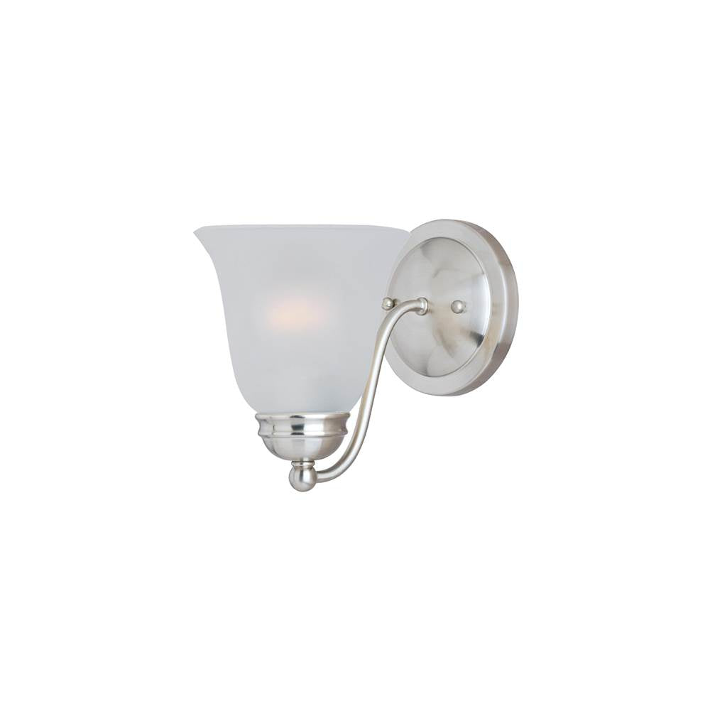 Maxim Lighting 2120FTSN Satin Nickel Basix 1-light Wall Sconce Image 1