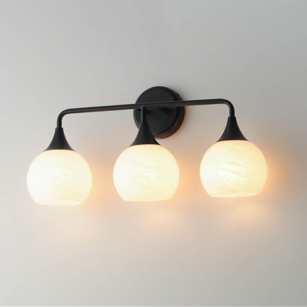 Maxim Lighting 21223MRBK Black Neve-bath Vanity Image 2
