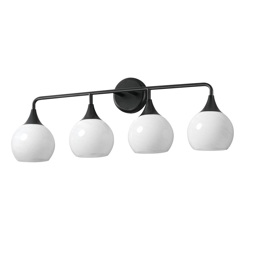 Maxim Lighting 21224MRBK Black Neve-bath Vanity Image 1