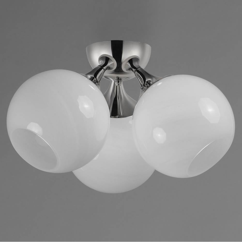 Maxim Lighting 21225MRPC Polished Chrome Neve 3-light Semi Flush Image 3