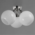 Maxim Lighting 21225MRPC Polished Chrome Neve 3-light Semi Flush Image 3