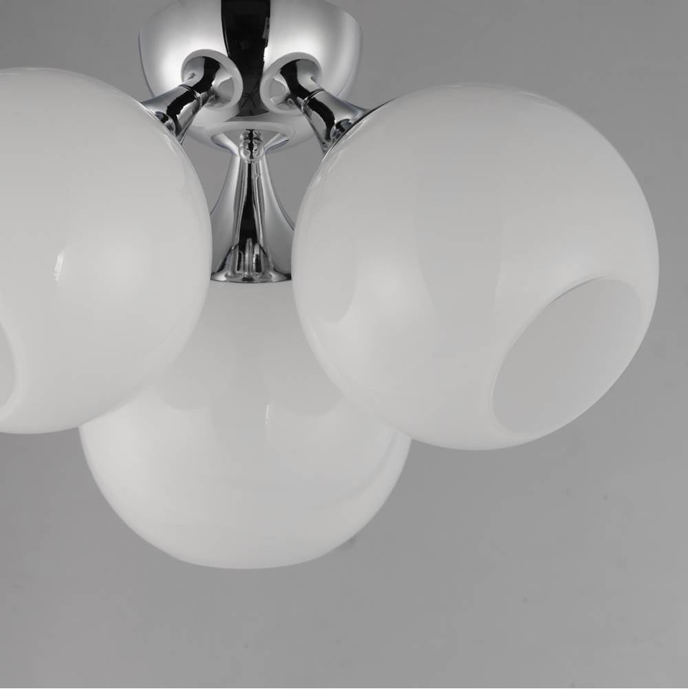 Maxim Lighting 21225MRPC Polished Chrome Neve 3-light Semi Flush Image 2