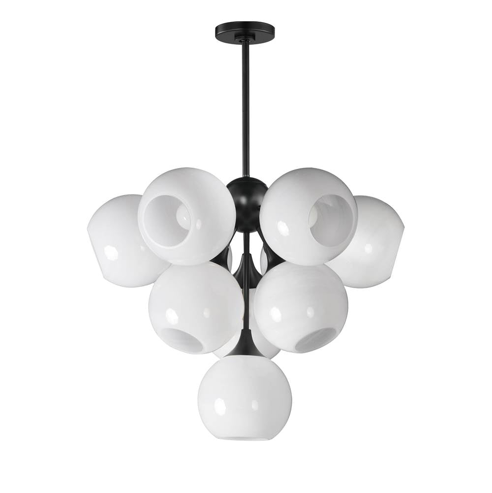 Maxim Lighting 21228MRBK Black Neve 10-light Pendant Image 1