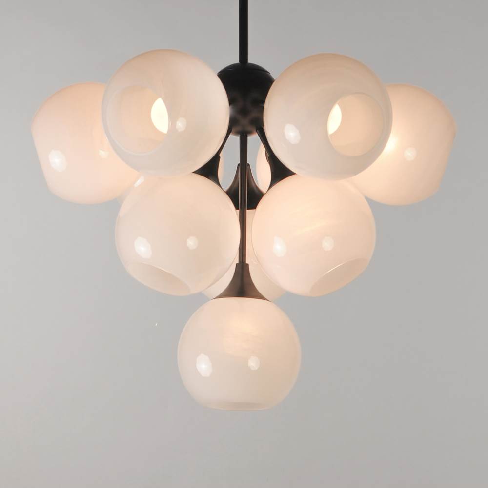 Maxim Lighting 21228MRBK Black Neve 10-light Pendant Image 3
