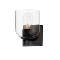 Maxim Lighting 21231CLBK Black Scoop 1-light Bath Vanity Image 1