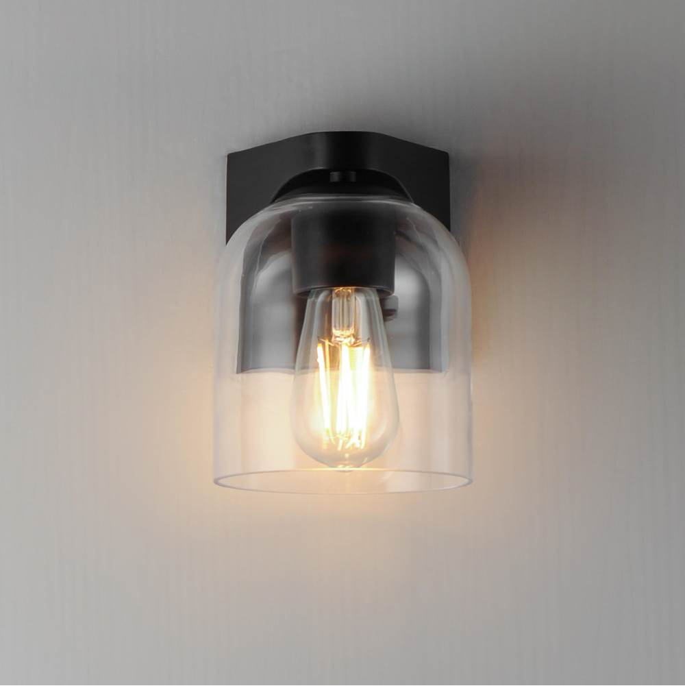 Maxim Lighting 21231CLBK Black Scoop 1-light Bath Vanity Image 4