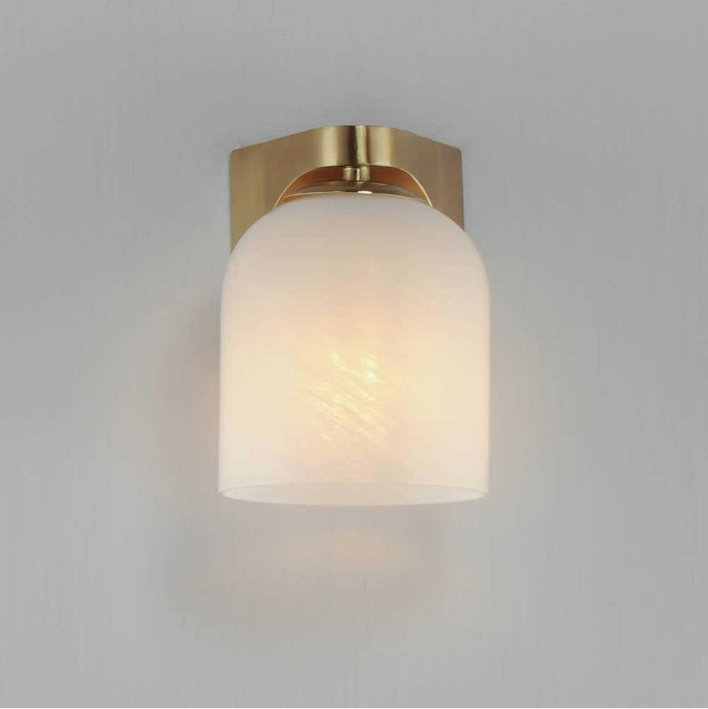 Maxim Lighting 21231MRNAB Natural Aged Brass Scoop 1-light Bath Vanity Image 4