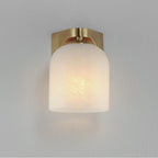 Maxim Lighting 21231MRNAB Natural Aged Brass Scoop 1-light Bath Vanity Image 4