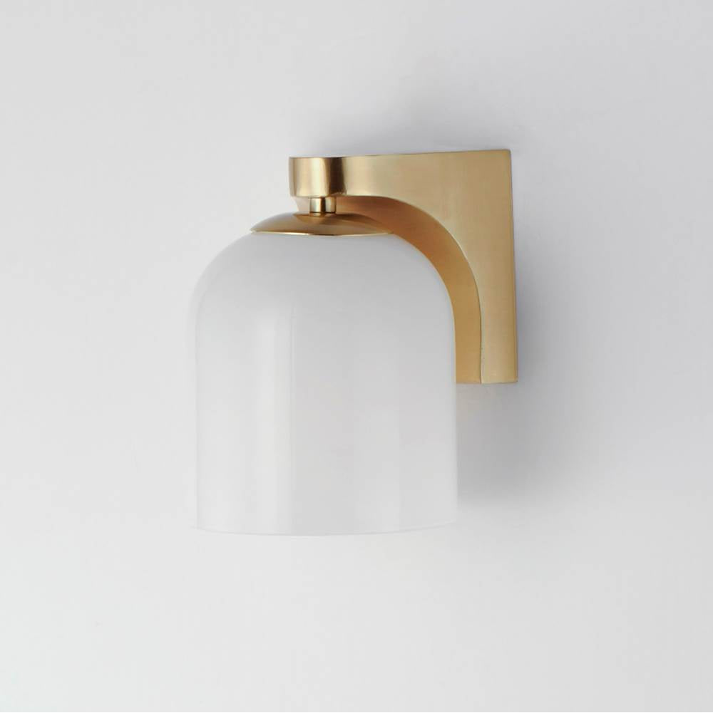 Maxim Lighting 21231MRNAB Natural Aged Brass Scoop 1-light Bath Vanity Image 3