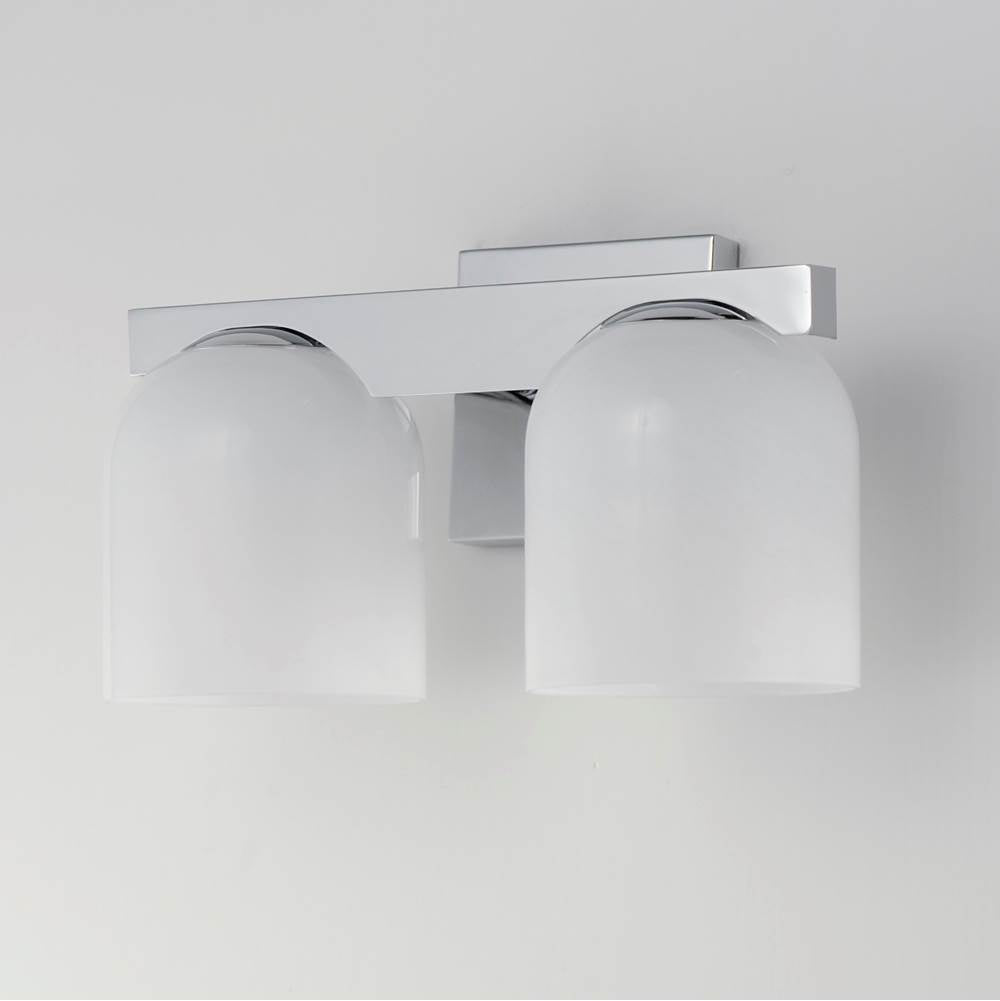 Maxim Lighting 21232MRPC Polished Chrome Scoop 2-light Bath Vanity Image 3