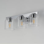 Maxim Lighting 21233CLPC Polished Chrome Scoop 3-light Bath Vanity Image 3
