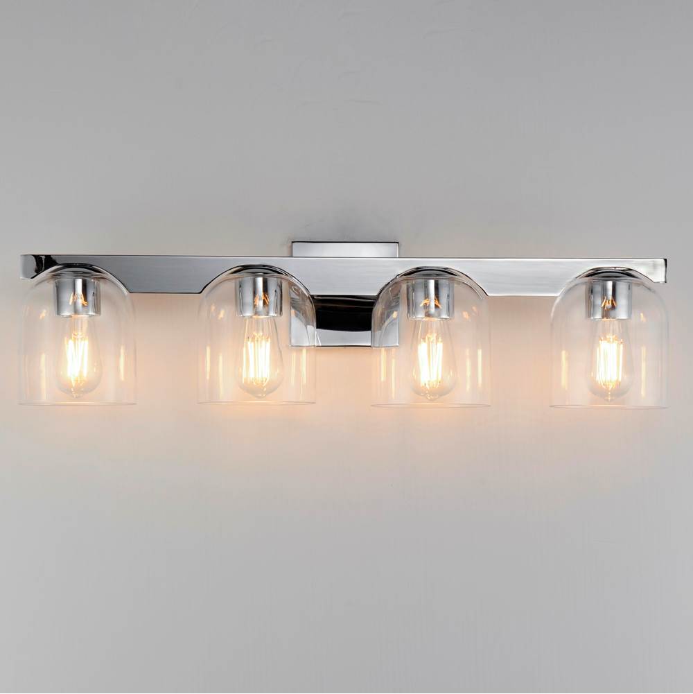 Maxim Lighting 21234CLPC Polished Chrome Scoop 4-light Bath Vanity Image 4