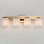Maxim Lighting 21234MRNAB Natural Aged Brass Scoop 4-light Bath Vanity Image 4