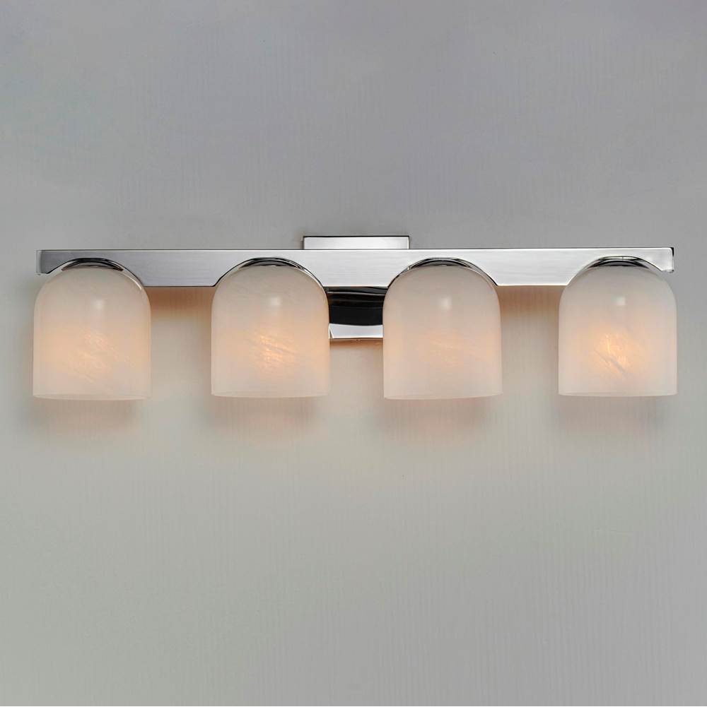 Maxim Lighting 21234MRPC Polished Chrome Scoop 4-light Bath Vanity Image 4