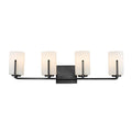 Maxim Lighting 21284SWBK Black Dart 4-light Bath Vanity Image 1